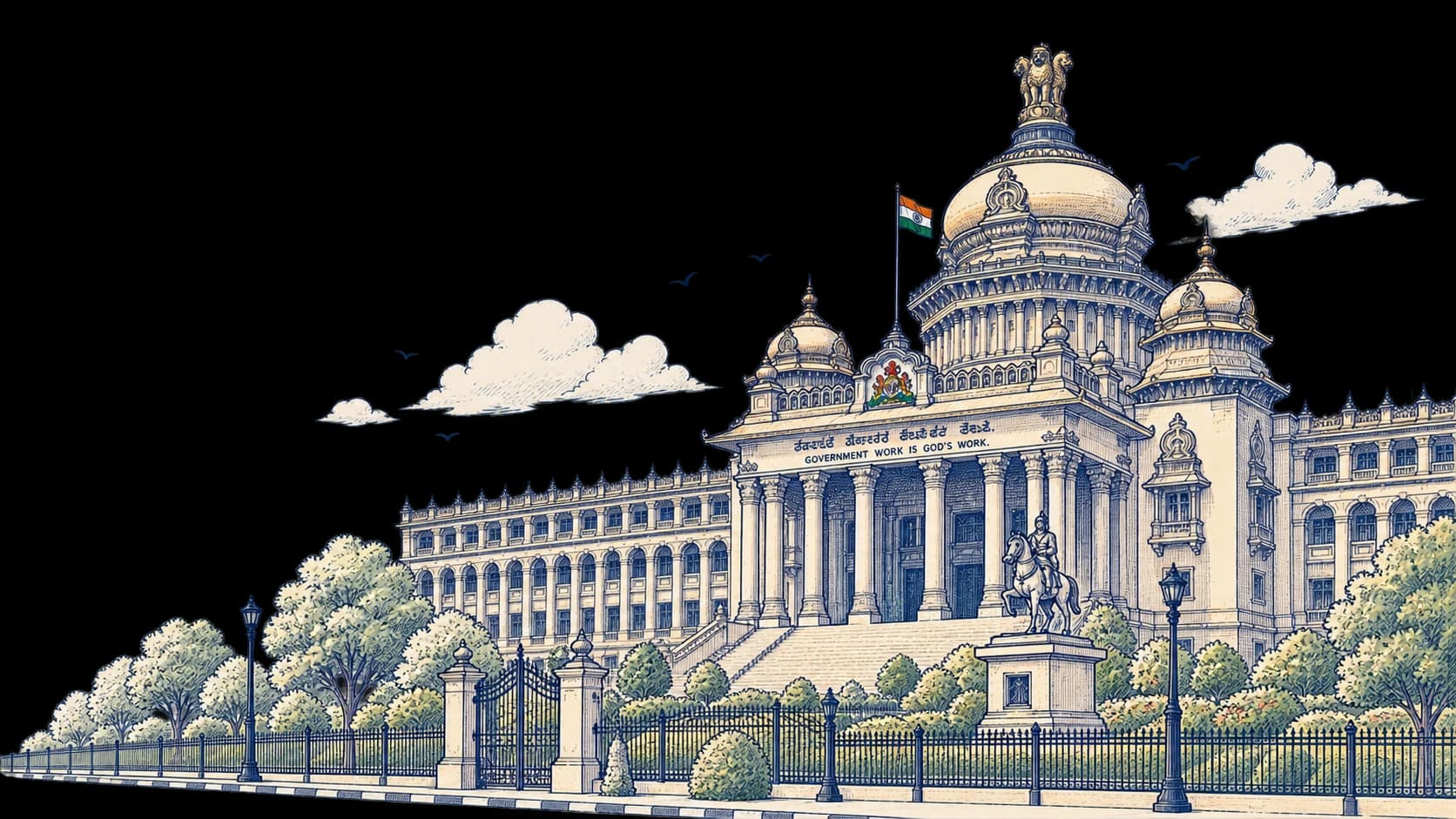 Vidhana Soudha, Bangalore